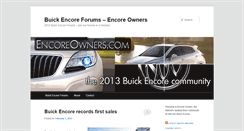 Desktop Screenshot of encoreowners.com